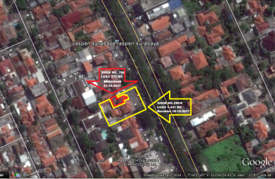 4NC244. Aset Jl. Diponegoro Surabaya